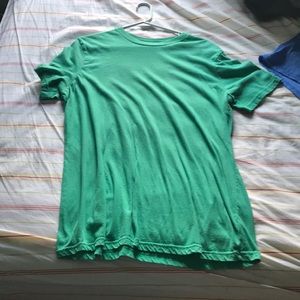Green t-shirt